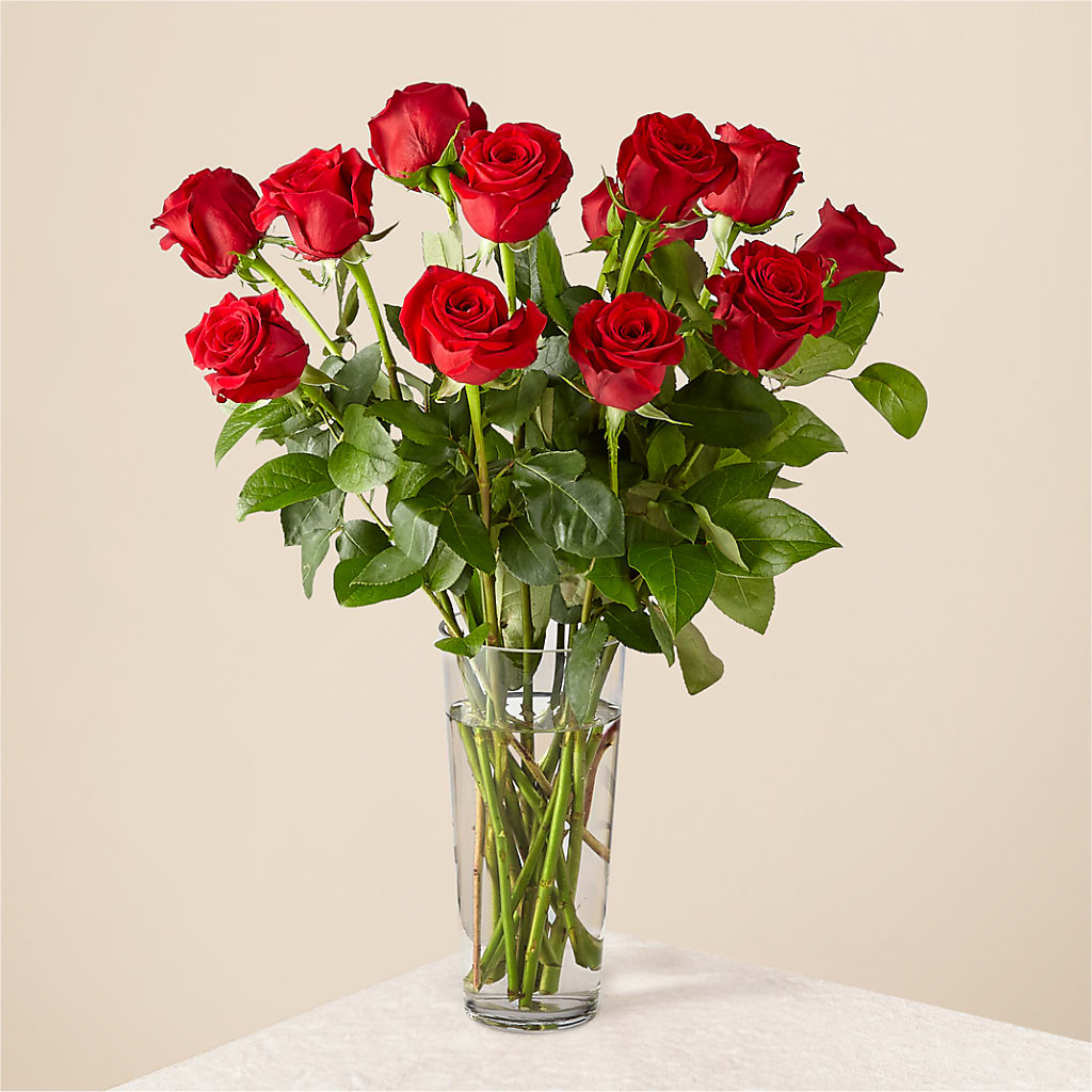 Long Stem Red Rose Bouquet – Flowers That Cliq, La Verne CA