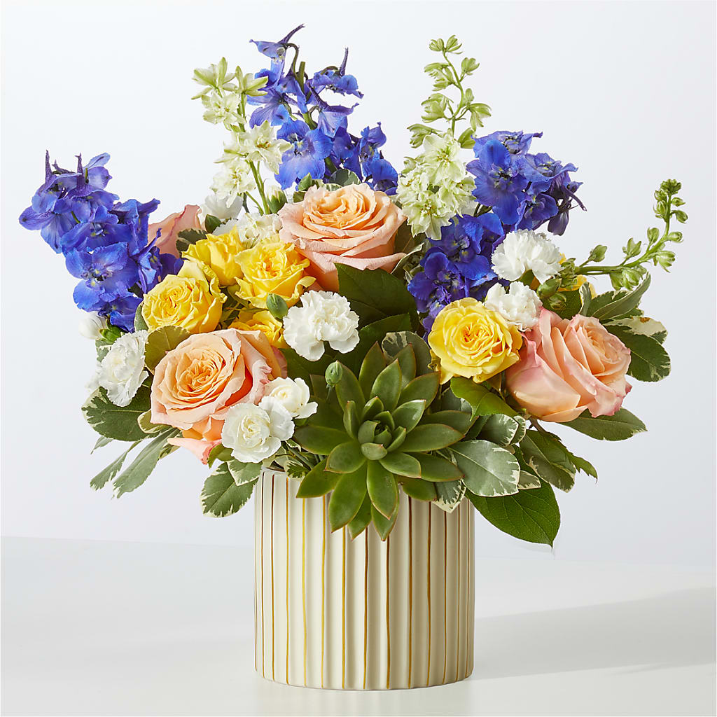 Cobalt Reverie Bouquet – Flowers That Cliq, La Verne CA