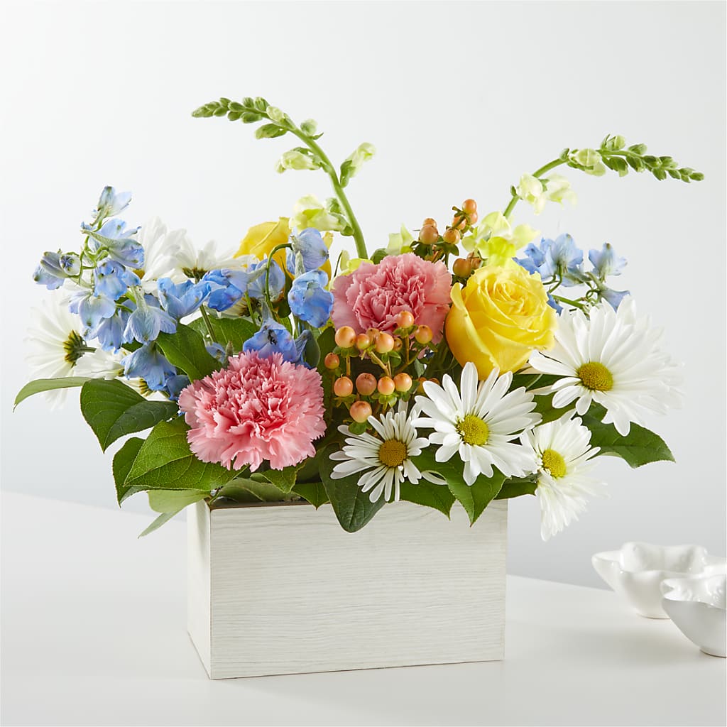 Sun Salutation Box Bouquet – Flowers That Cliq, La Verne CA