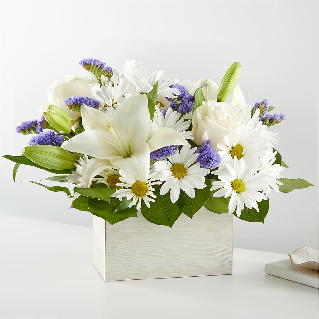Beyond Blue Box Bouquet – Flowers That Cliq, La Verne CA