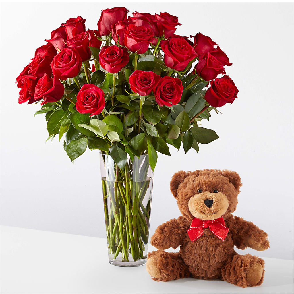Romantic Long Stem Red Rose Bouquet Bundles – Flowers That Cliq, La Verne CA