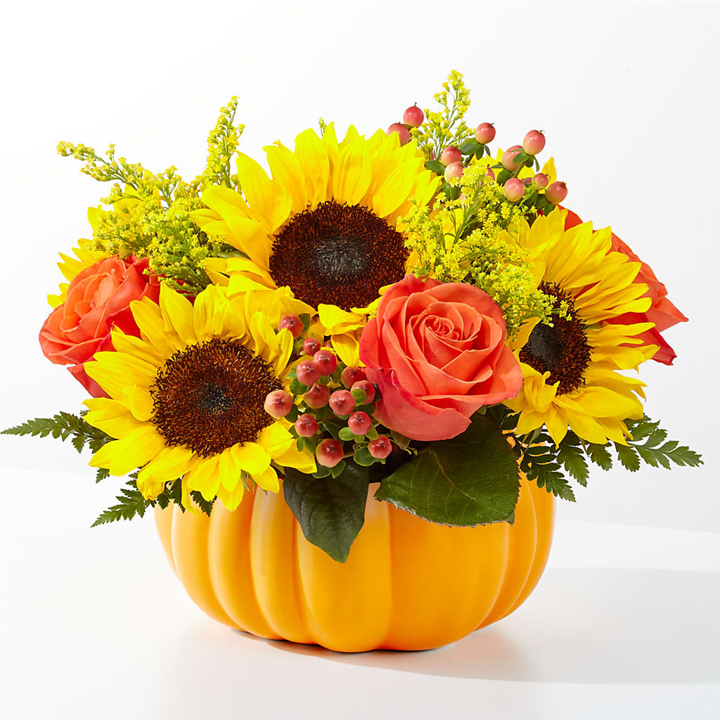 Pick of the Patch Pumpkin Bouquet – Flowers That Cliq, La Verne CA