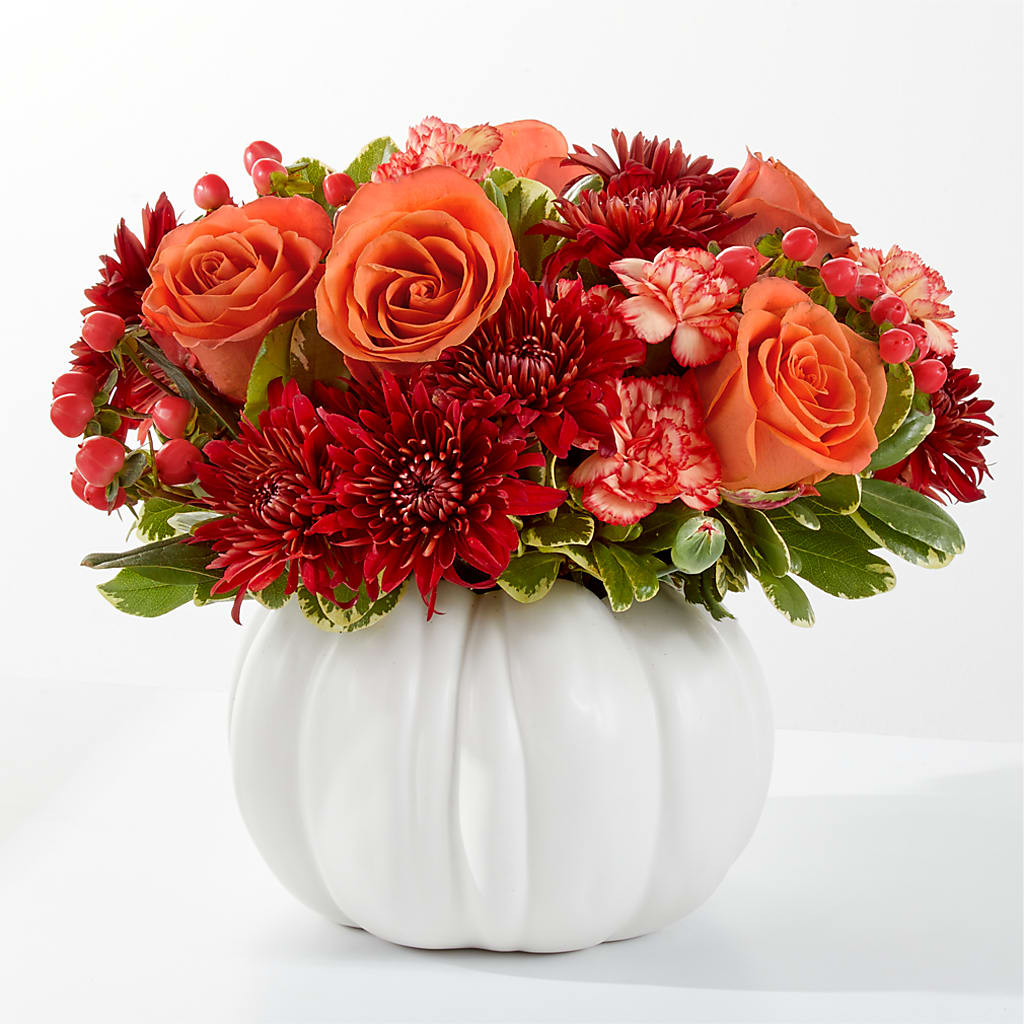 Autumn Air Pumpkin Bouquet – Flowers That Cliq, La Verne CA