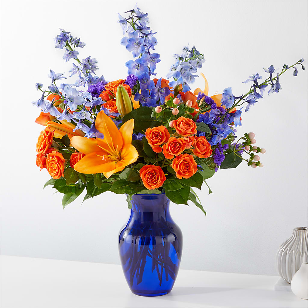 Radiant Citrus Bouquet – Flowers That Cliq, La Verne CA
