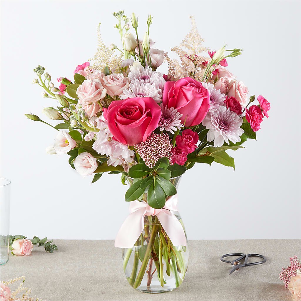 Pink Ribbon - A Florist Original – Flowers That Cliq, La Verne CA