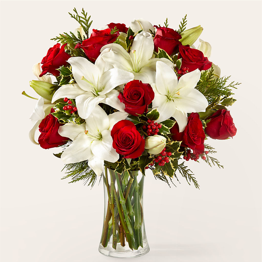 Sparkling Snowflakes Bouquet – Flowers That Cliq, La Verne CA
