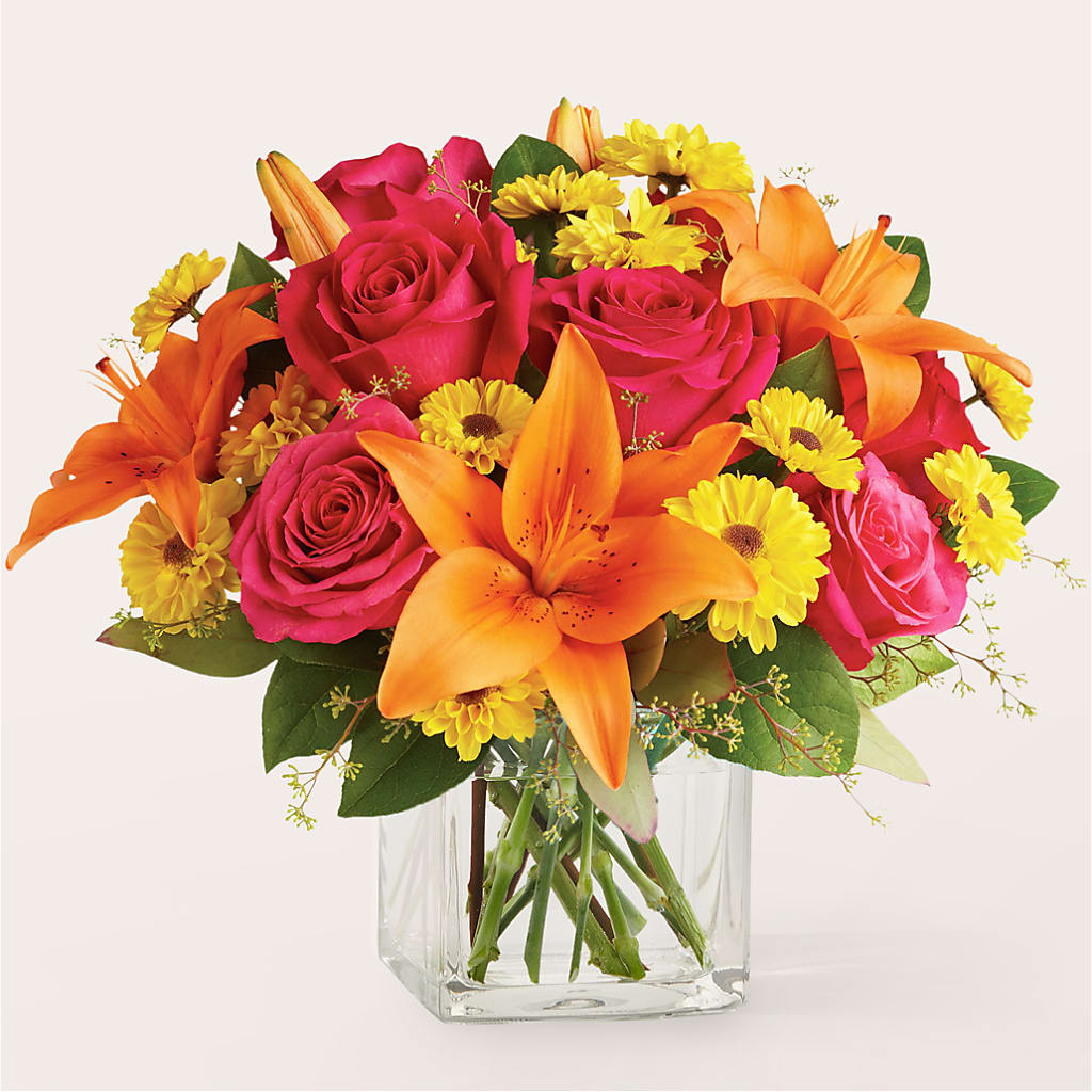 Neon Lights Bouquet – Flowers That Cliq, La Verne CA