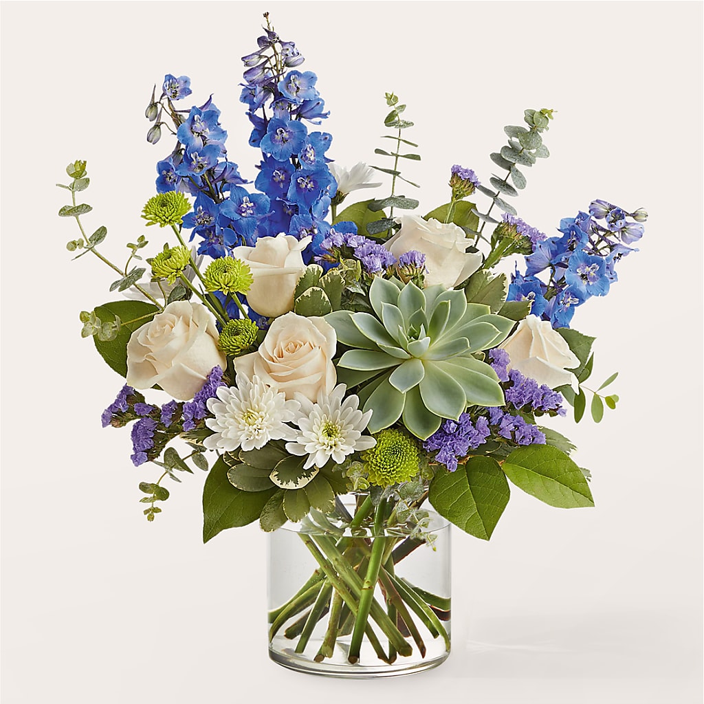 Cerulean Waves Bouquet – Flowers That Cliq, La Verne CA
