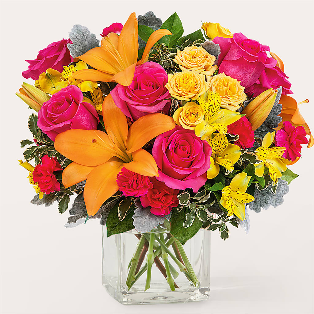 To the Tropics Bouquet – Flowers That Cliq, La Verne CA