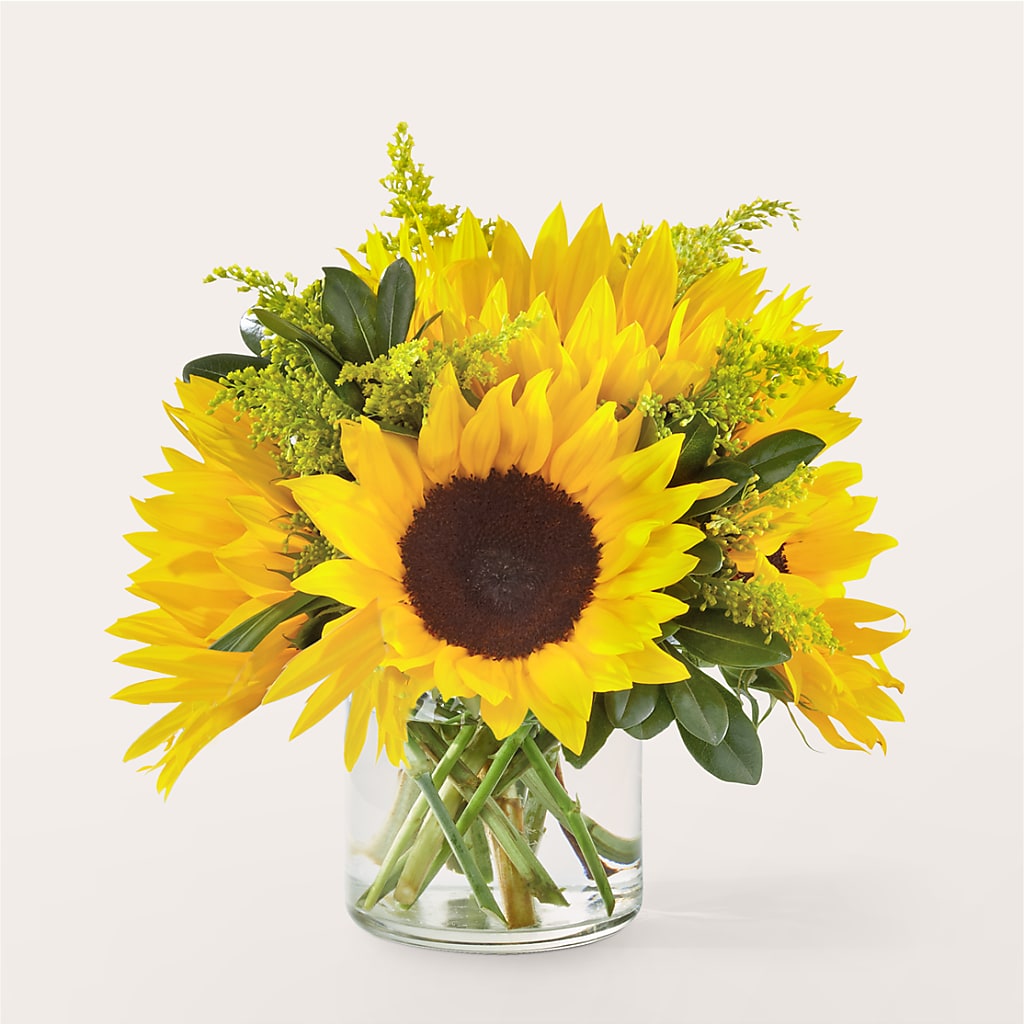 Beaming Sunflower Bouquet – Flowers That Cliq, La Verne CA
