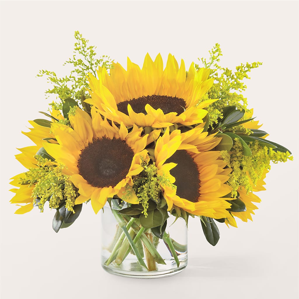 Beaming Sunflower Bouquet – Flowers That Cliq, La Verne CA