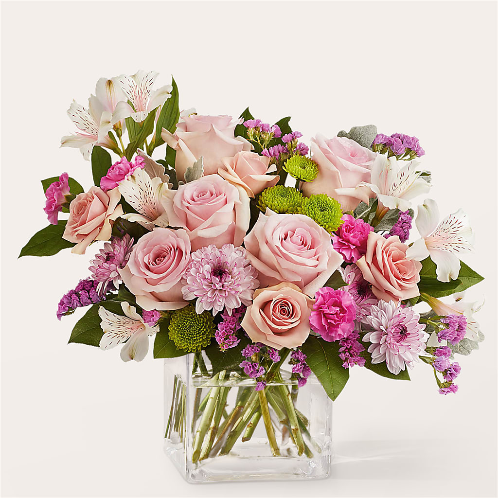 Pink Suede Bouquet – Flowers That Cliq, La Verne CA