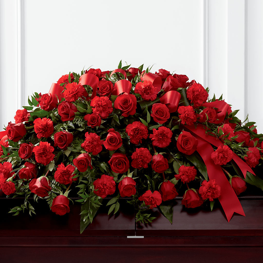 Tribute of Life Casket Spray – Flowers That Cliq, La Verne CA
