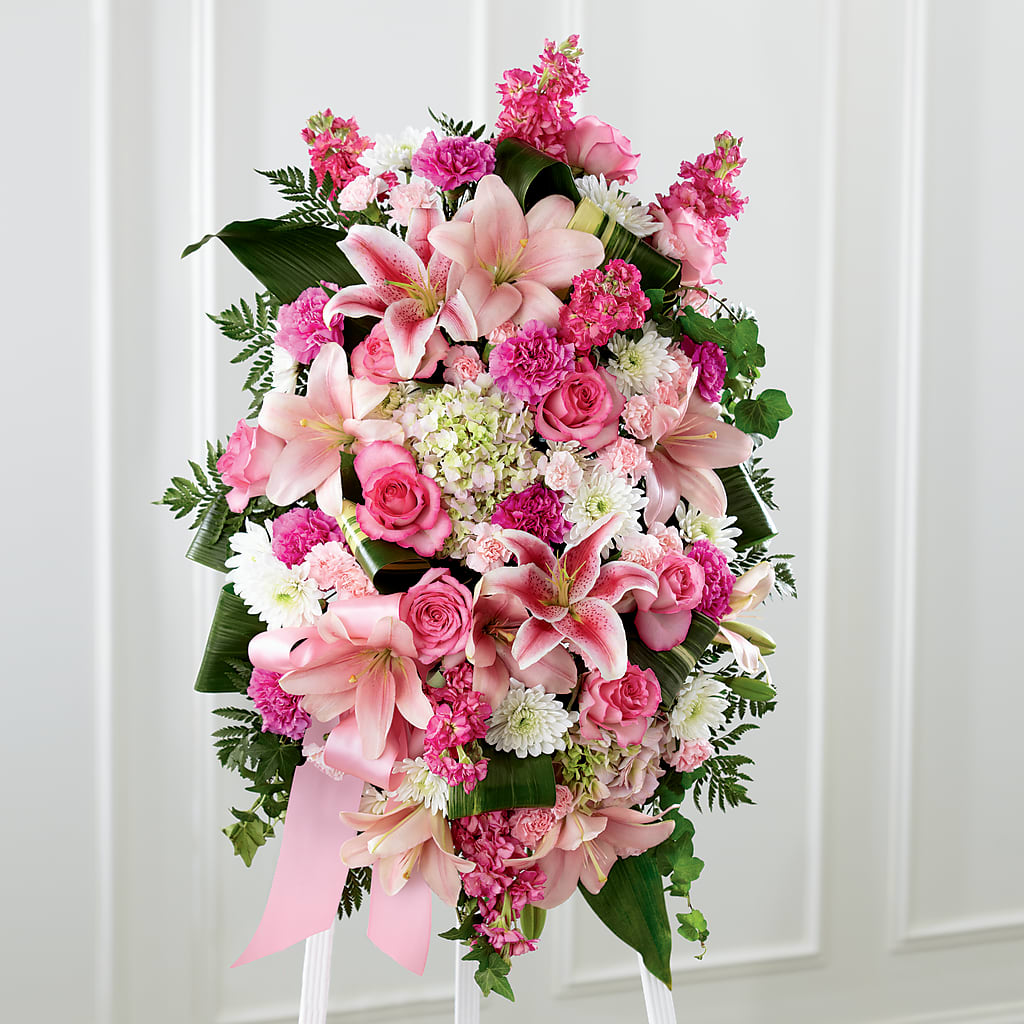 Comforting Standing Spray – Flowers That Cliq, La Verne CA