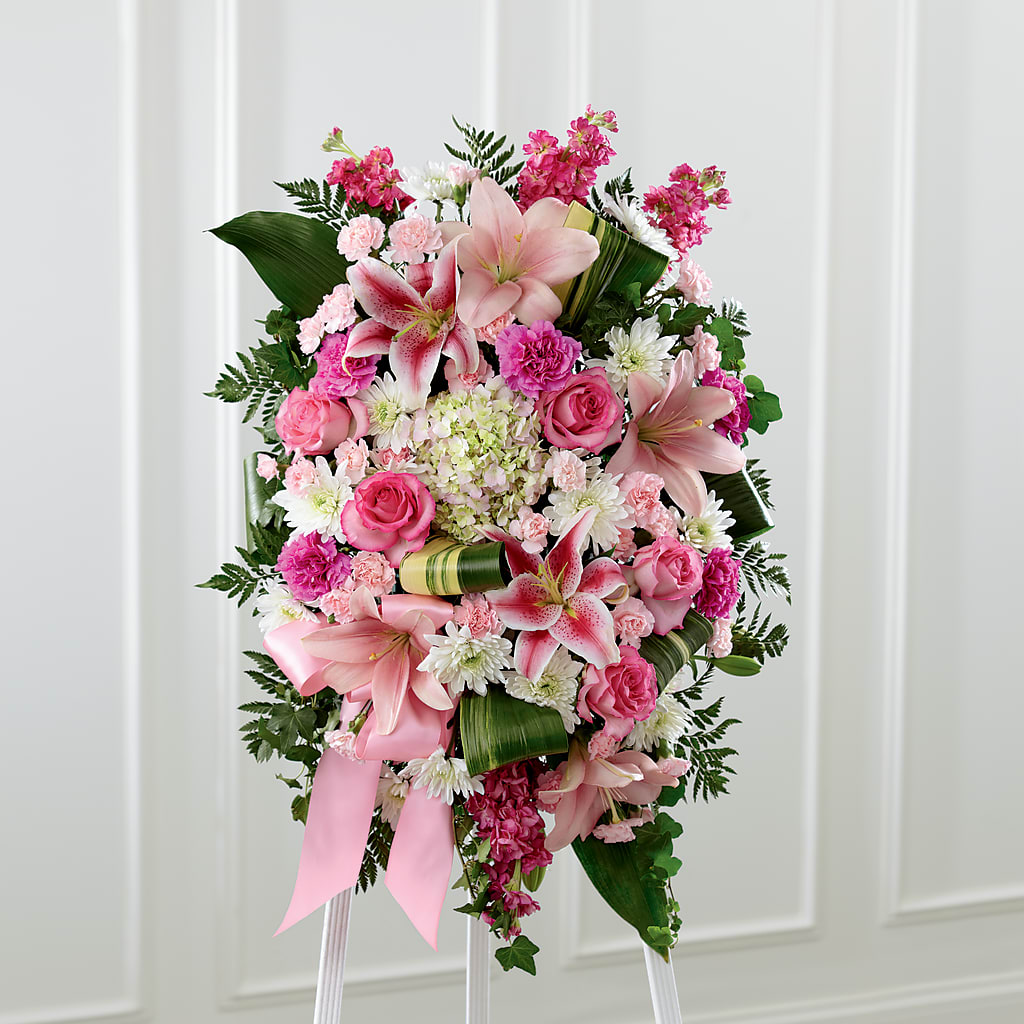 Comforting Standing Spray – Flowers That Cliq, La Verne CA