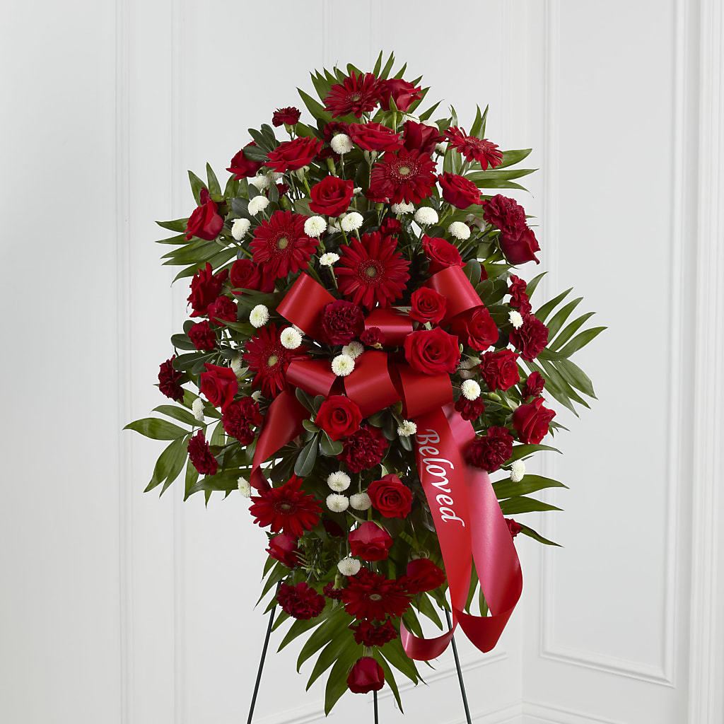 Treasured Memories Standing Spray – Flowers That Cliq, La Verne CA