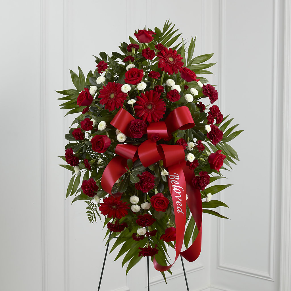 Treasured Memories Standing Spray – Flowers That Cliq, La Verne CA