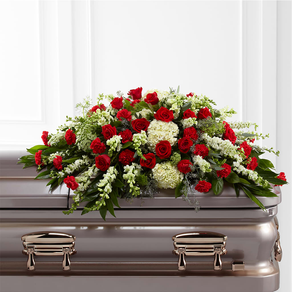 Sincerity Casket Spray – Flowers That Cliq, La Verne CA
