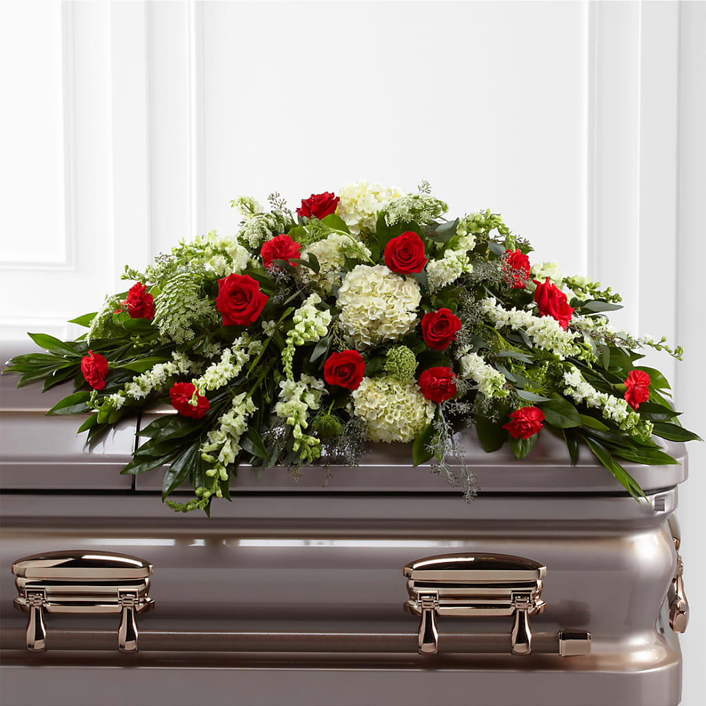 Sincerity Casket Spray – Flowers That Cliq, La Verne CA