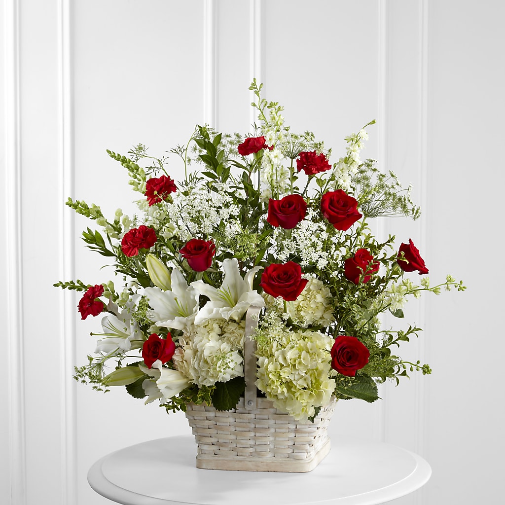 In Loving Memory Arrangement – Flowers That Cliq, La Verne CA