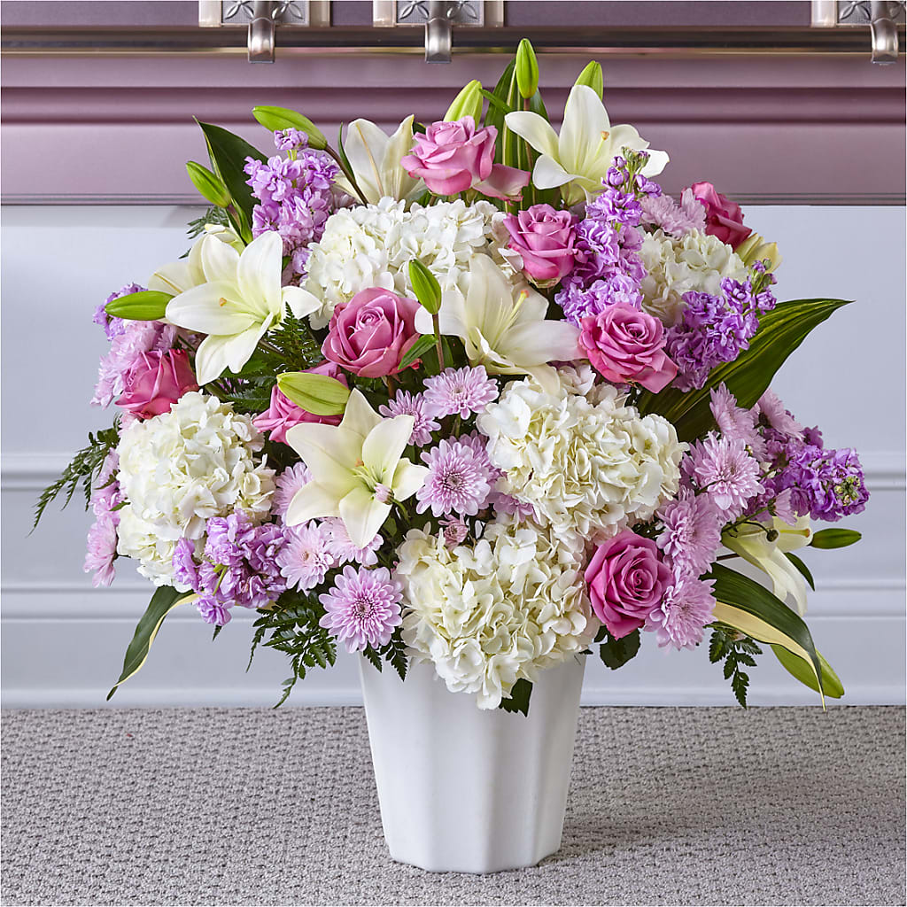 Heaven Sent Floor Basket – Flowers That Cliq, La Verne CA