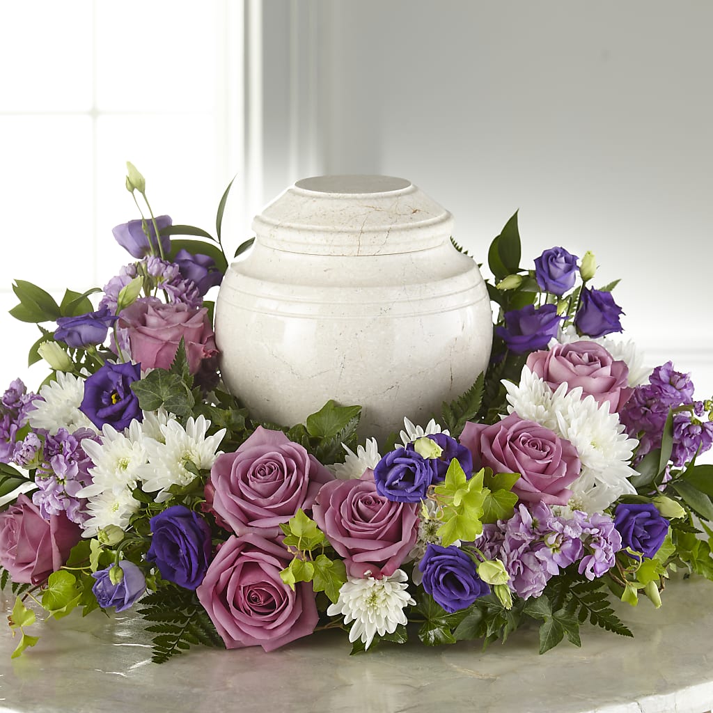 Blooming Sympathy Cremation Adornment – Flowers That Cliq, La Verne CA
