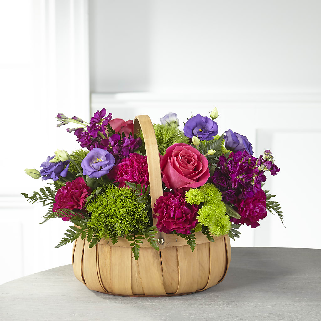 Serene Sanctuary Basket – Flowers That Cliq, La Verne CA