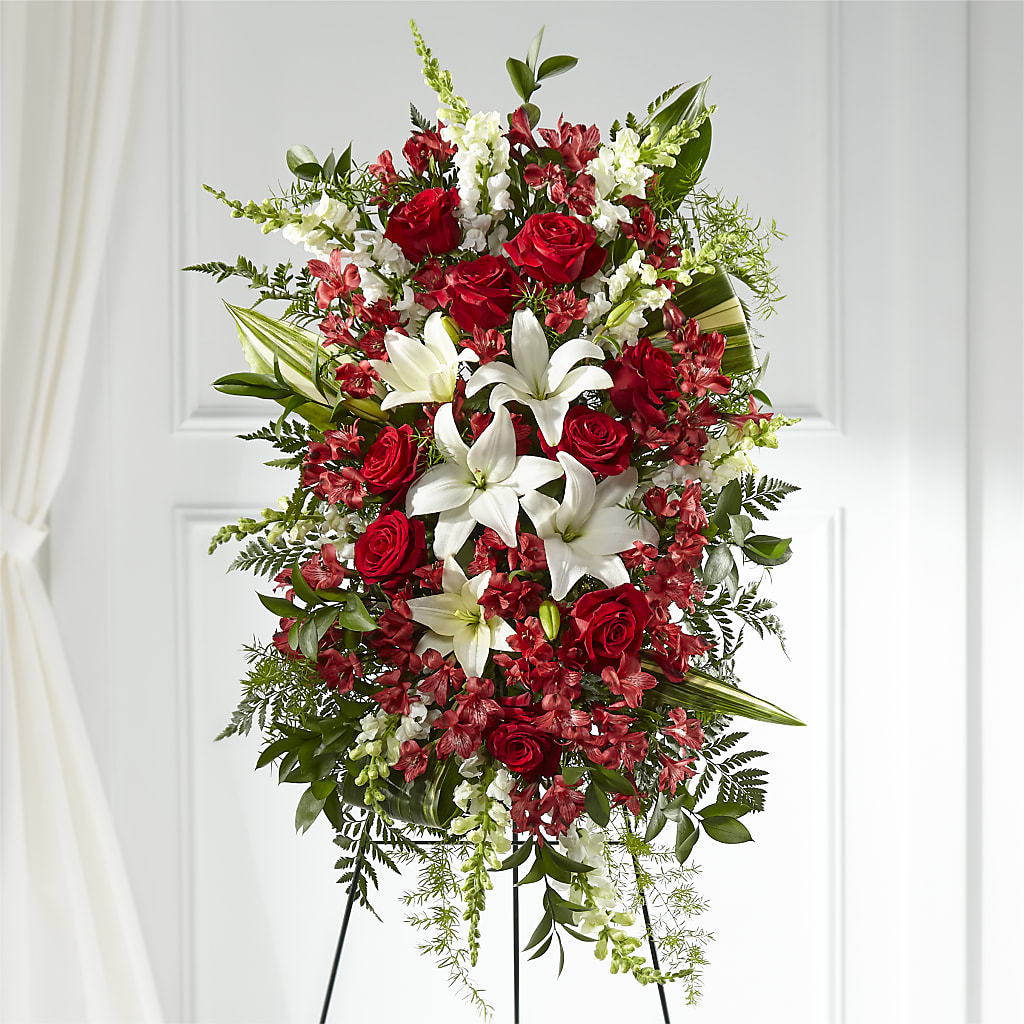 Everlasting Memory Standing Spray – Flowers That Cliq, La Verne CA
