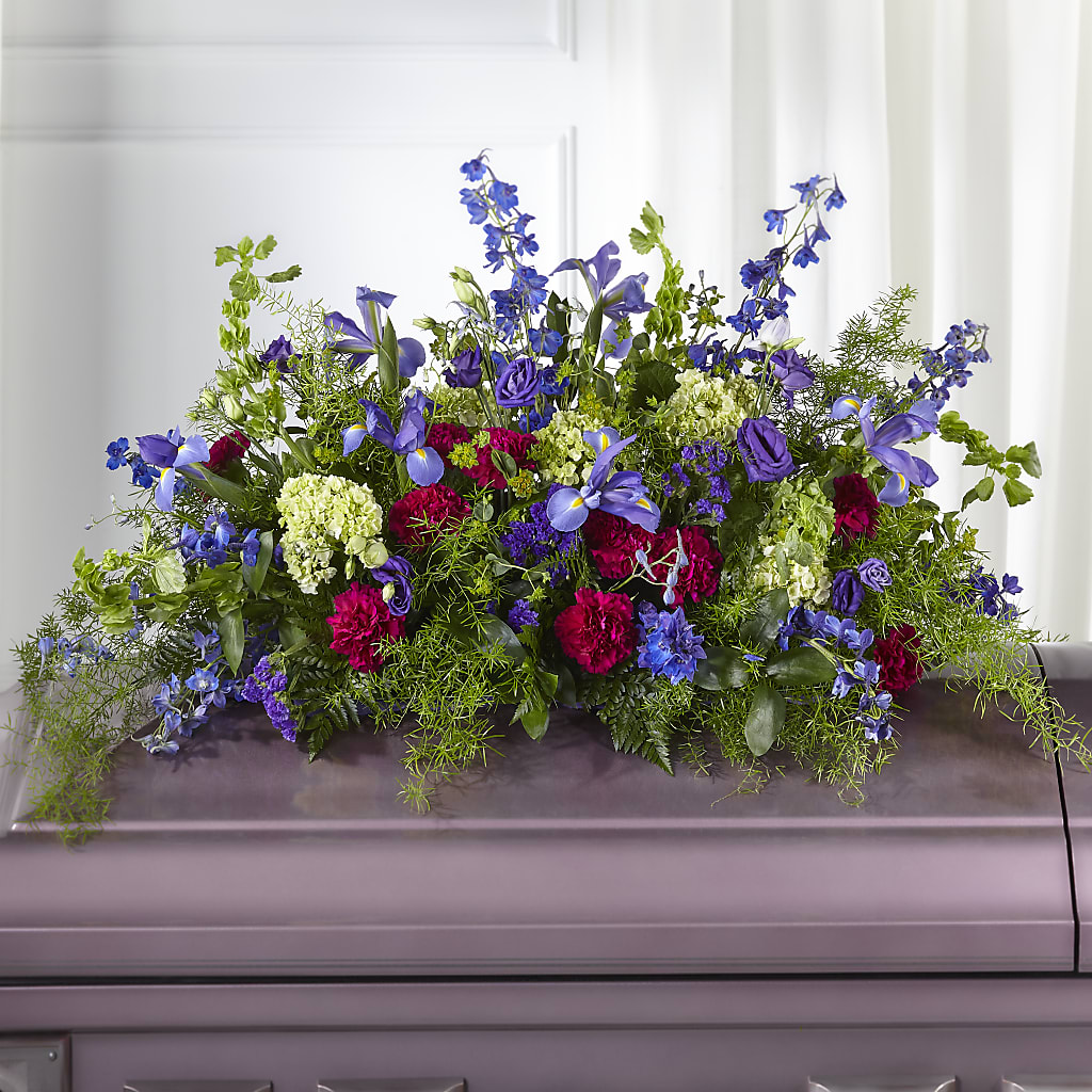 Always Treasured Casket Spray – Flowers That Cliq, La Verne CA