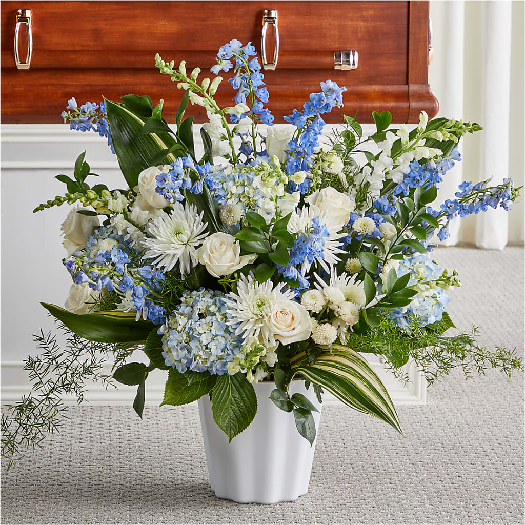 Everlasting Memories Floor Basket – Flowers That Cliq, La Verne CA