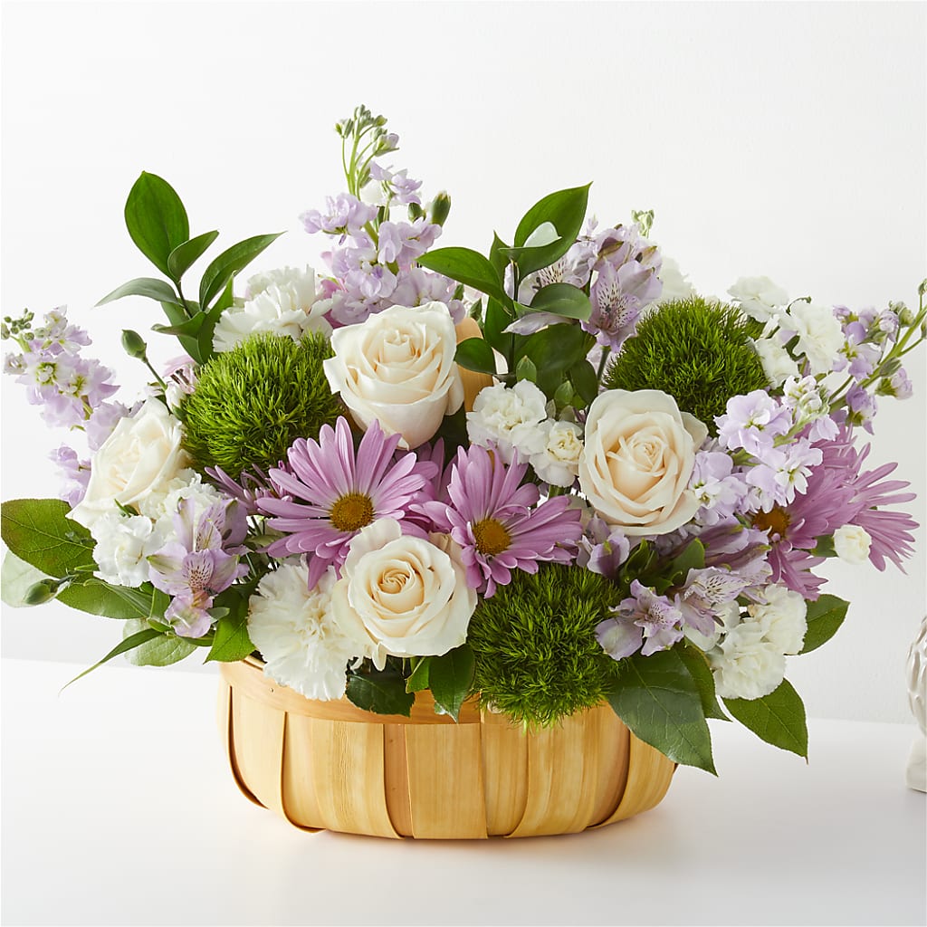 Peace & Love Basket – Flowers That Cliq, La Verne CA