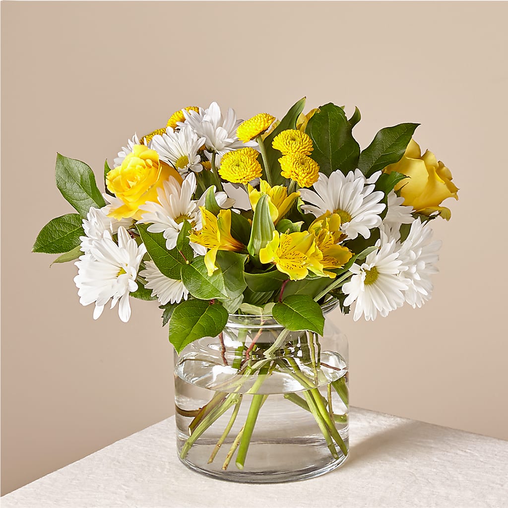 Sunny Sentiments Bouquet – Flowers That Cliq, La Verne CA