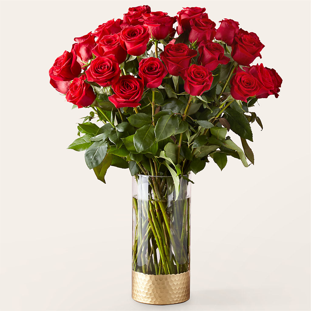 Classic Love Red Rose Bouquet – Flowers That Cliq, La Verne CA