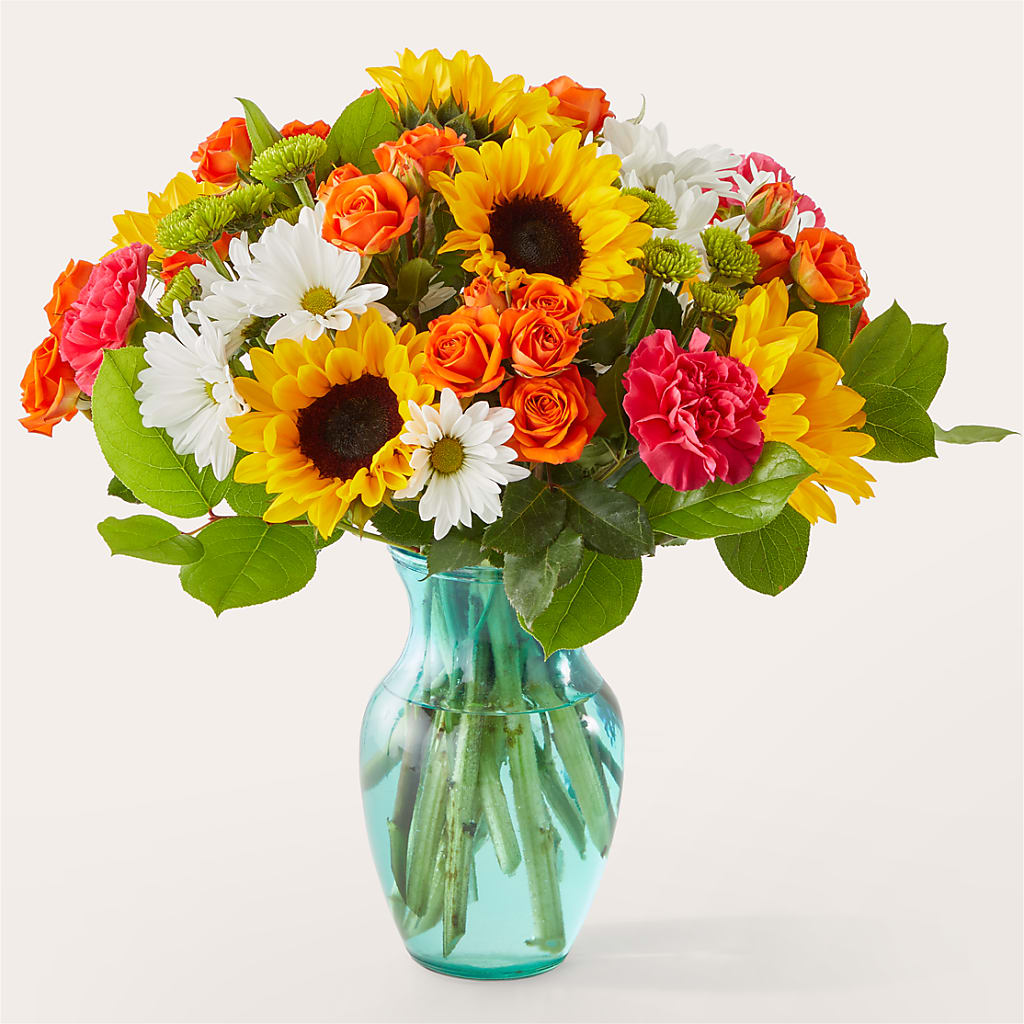 Sun-drenched Blooms Bouquet – Flowers That Cliq, La Verne CA