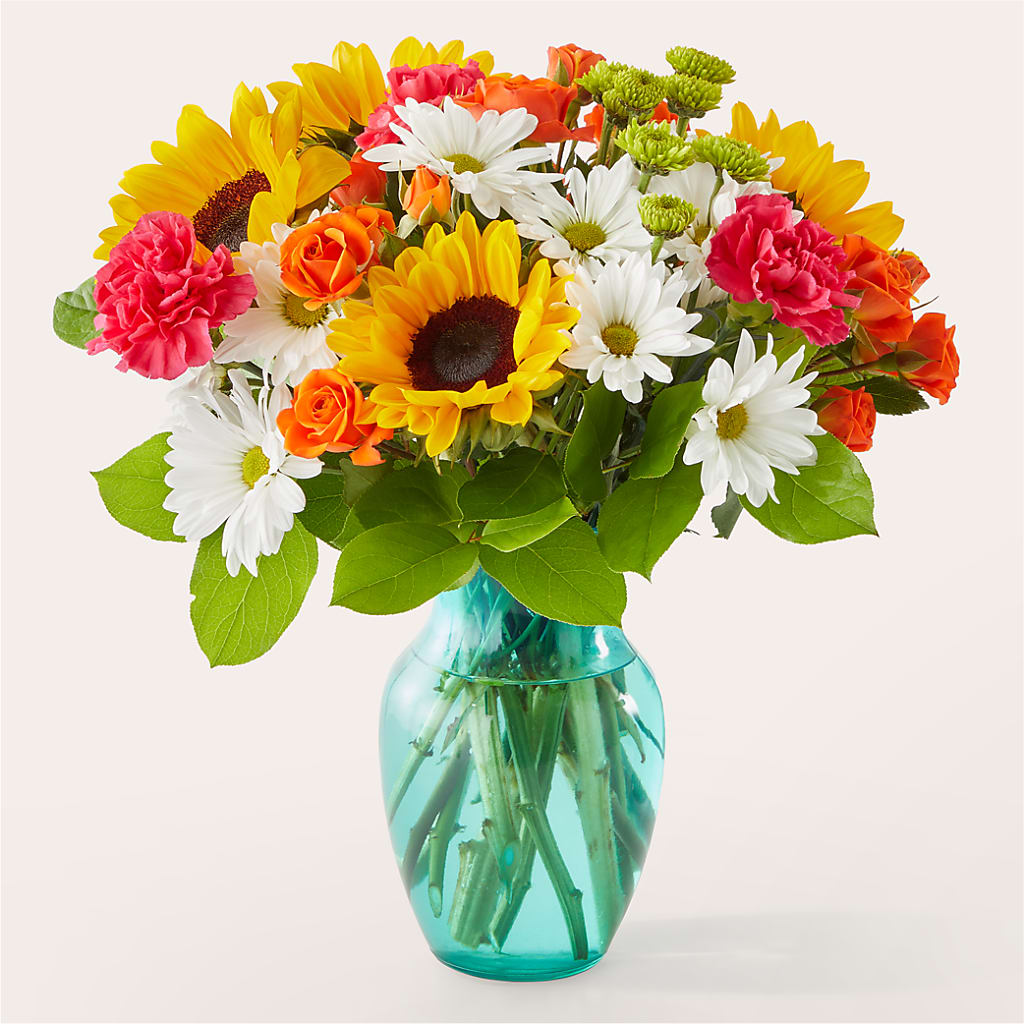 Sun-drenched Blooms Bouquet – Flowers That Cliq, La Verne CA