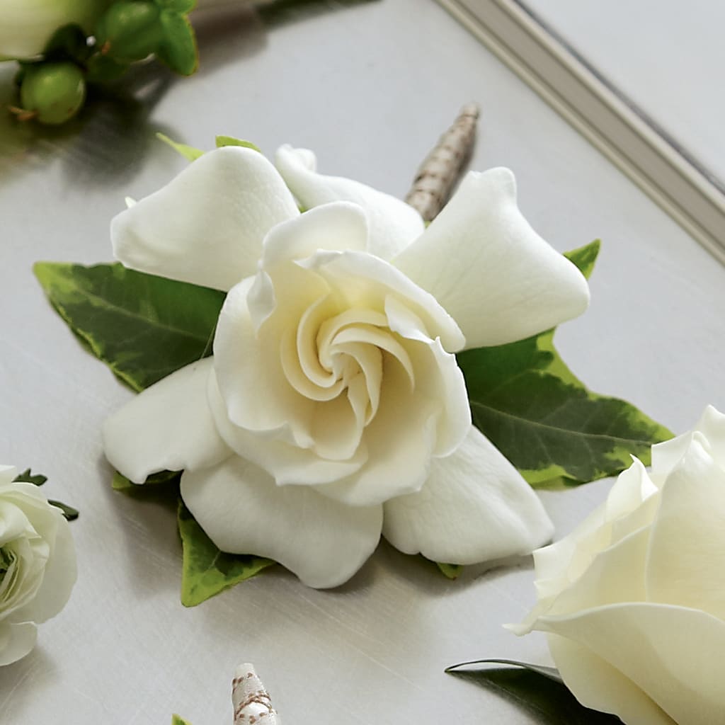 Gardenia Boutonniere – Flowers That Cliq, La Verne CA
