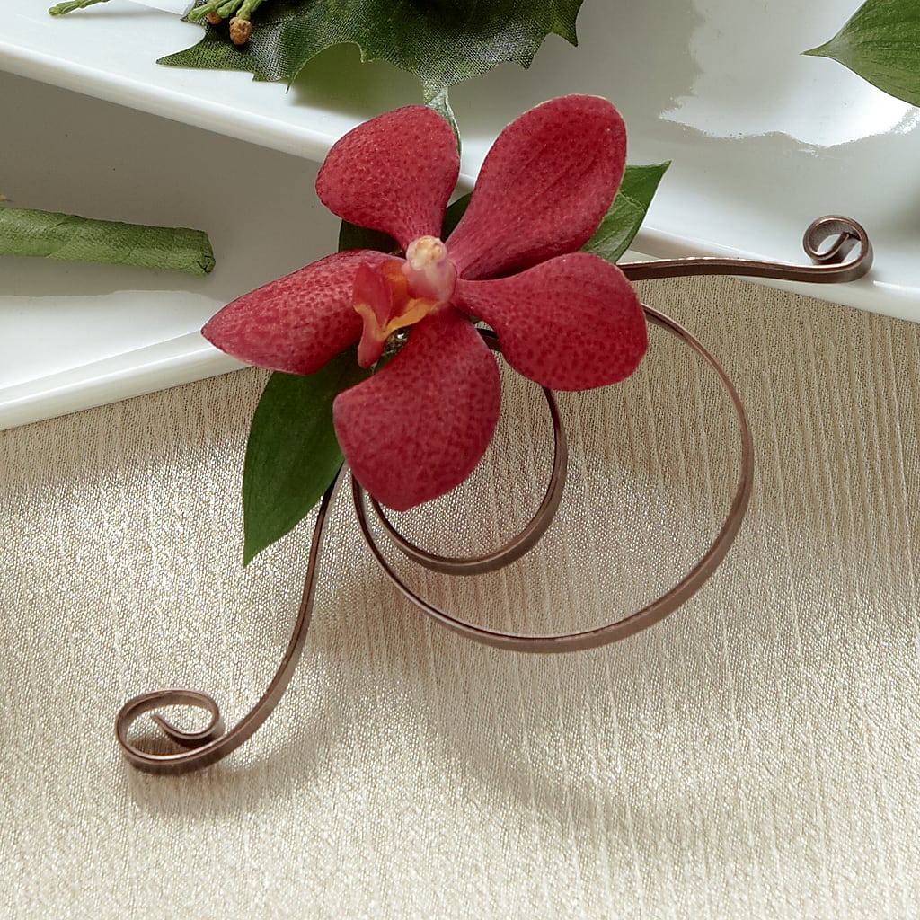 Red Mokara Boutonniere – Flowers That Cliq, La Verne CA