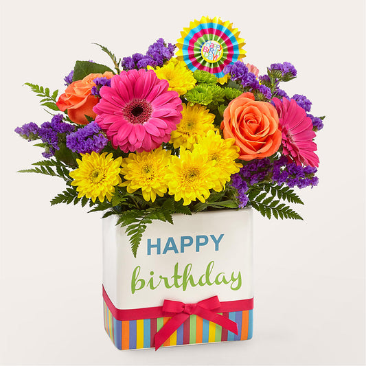 Birthday Brights Bouquet –  Flowers That Cliq, La Verne CA