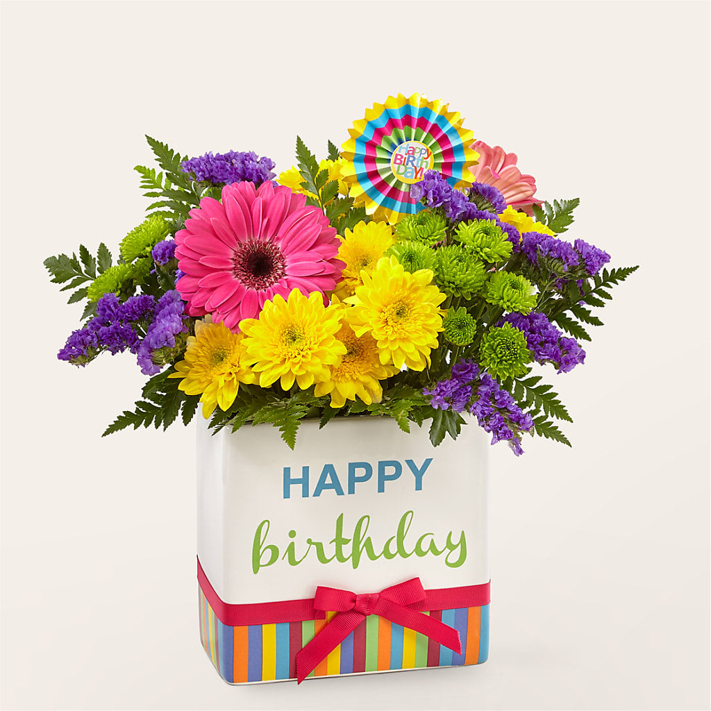 Birthday Brights Bouquet –  Flowers That Cliq, La Verne CA