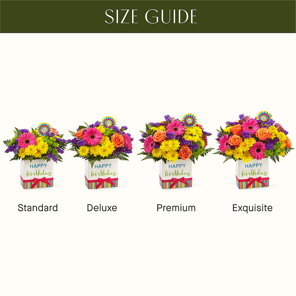 Birthday Brights Bouquet –  Flowers That Cliq, La Verne CA