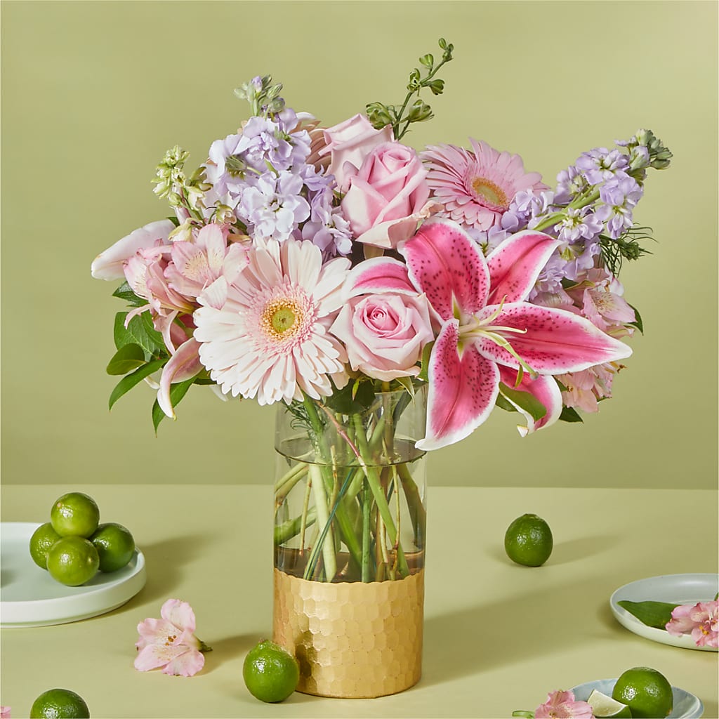 The Teahouse Bouquet –  Flowers That Cliq, La Verne CA