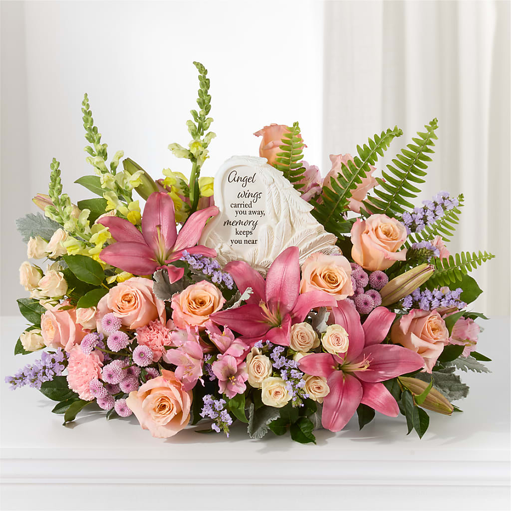 Gentle Light Arrangement –  Flowers That Cliq, La Verne CA