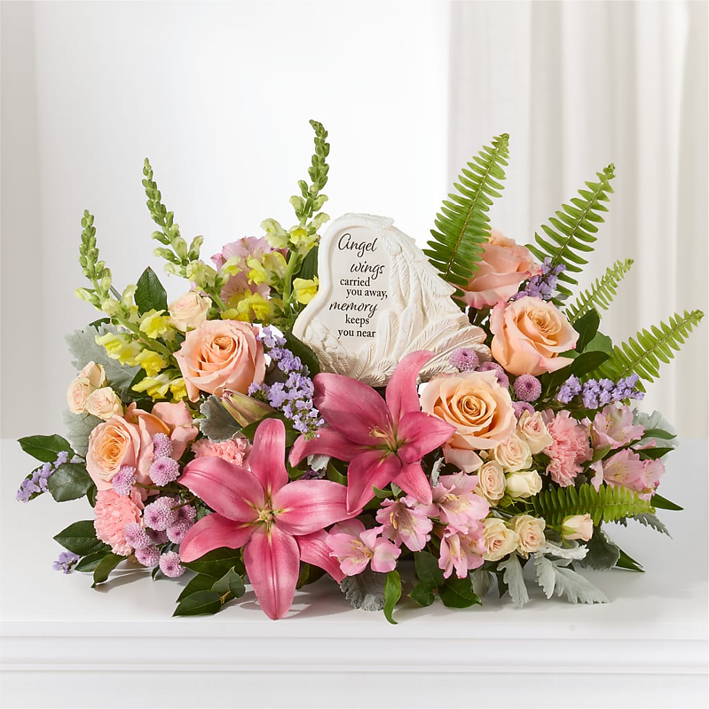Gentle Light Arrangement –  Flowers That Cliq, La Verne CA