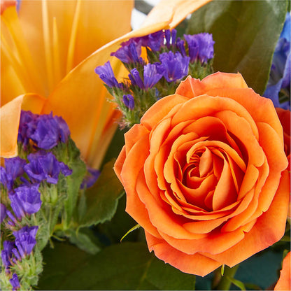 Radiant Citrus Box Bouquet –  Flowers That Cliq, La Verne CA