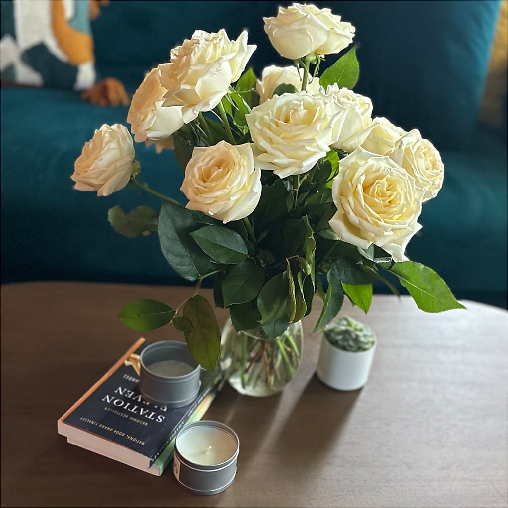 Long Stem Yellow Rose Bouquet –  Flowers That Cliq, La Verne CA
