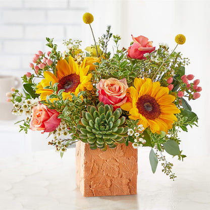 Sunflower Season Bouquet –  Flowers That Cliq, La Verne CA