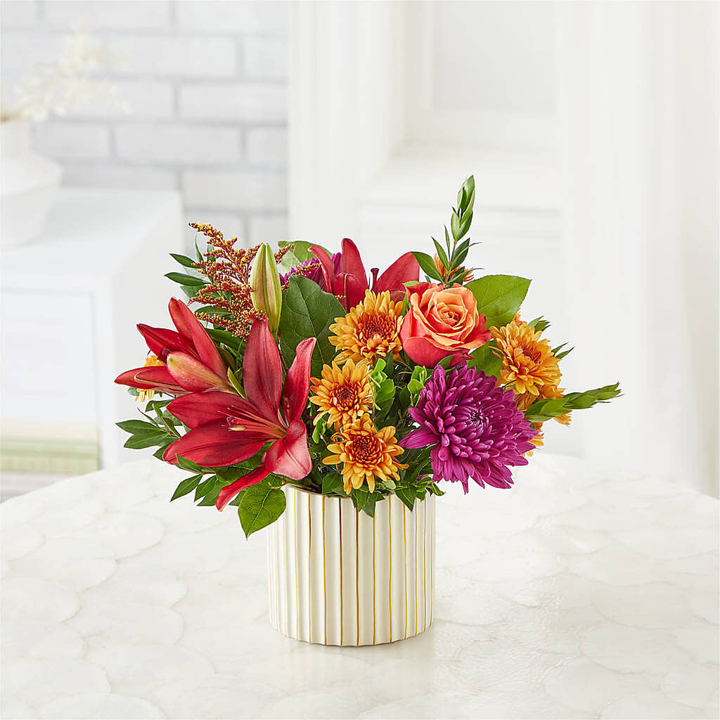 Burgundy Landscape Bouquet –  Flowers That Cliq, La Verne CA
