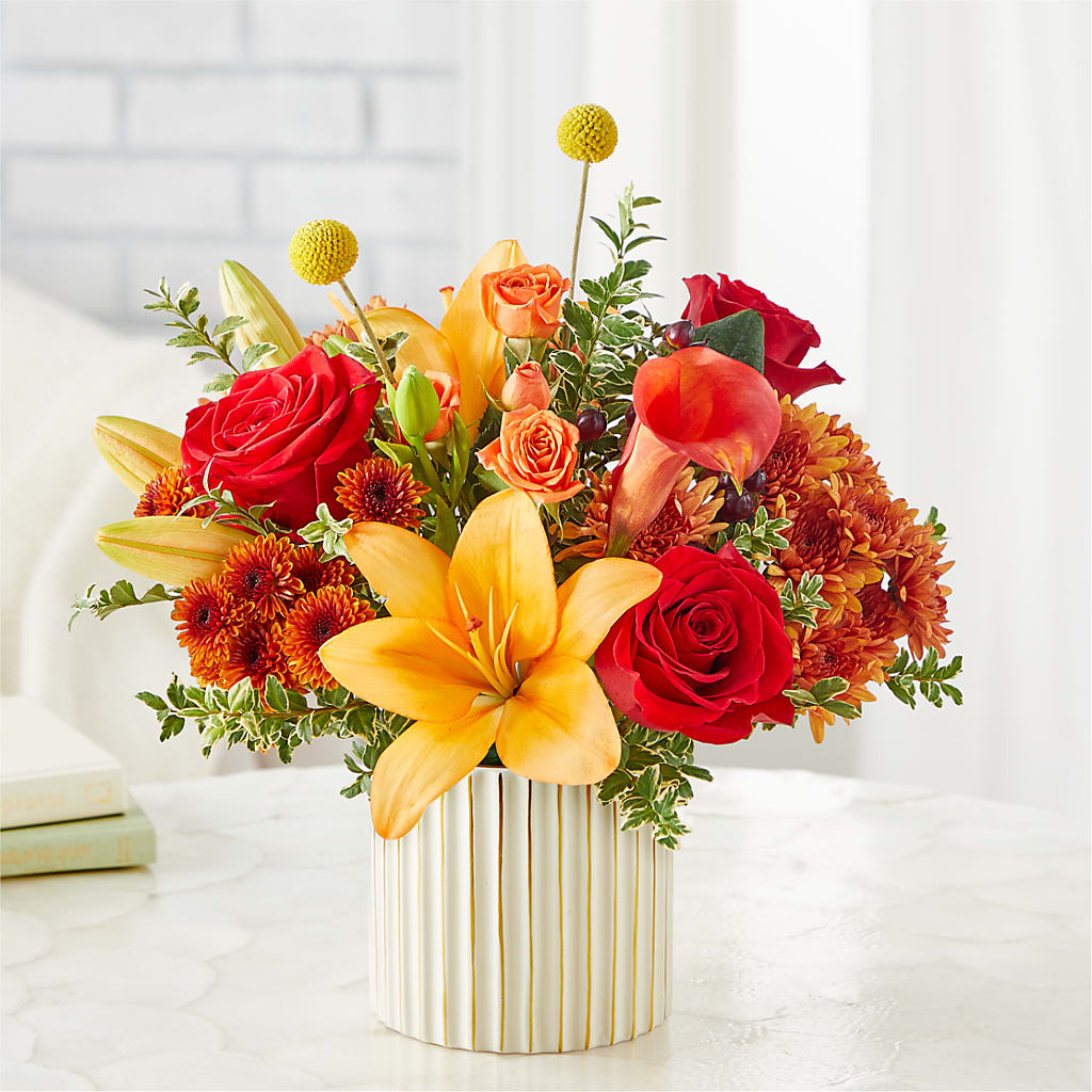 Scarlet Skies Bouquet –  Flowers That Cliq, La Verne CA