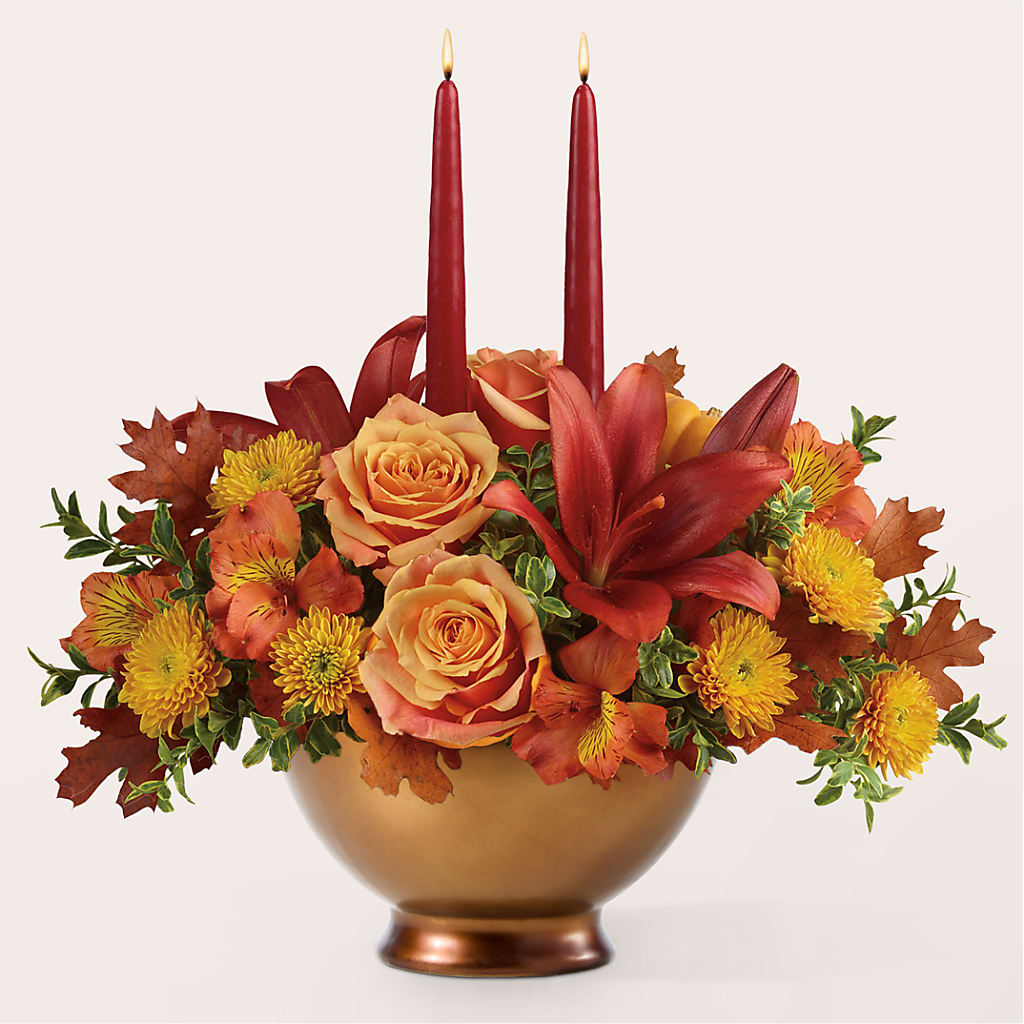 Harvest Table Centerpiece –  Flowers That Cliq, La Verne CA