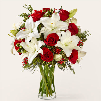 Sparkling Snowflakes Bouquet –  Flowers That Cliq, La Verne CA